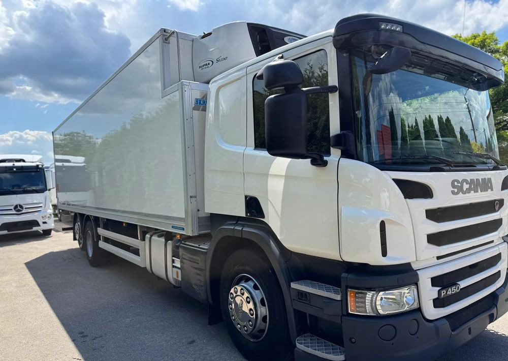 تأجير  Scania Scania P 450 / CHŁODNIA + WINDA / 23 PALETY / EURO6 / OŚ SKRĘTNA / CARRIER/ ASO Scania Scania P 450 / CHŁODNIA + WINDA / 23 PALETY / EURO6 / OŚ SKRĘTNA / CARRIER/ ASO: صورة 10