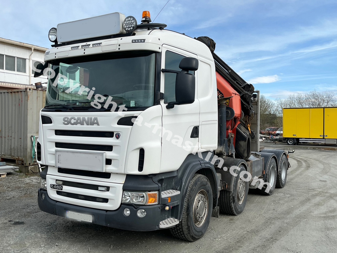Scania with Palfinger PK 850002 R480 - رأس تريلا: صورة 1 Scania with Palfinger PK 850002 R480 - رأس تريلا: صورة 1