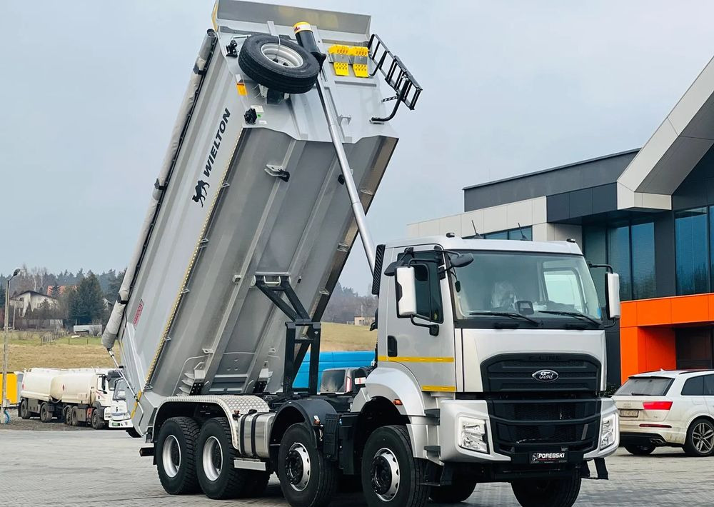 Ford Ford FORD F-LINE 4145 8x4 Wywrotka Wielton Tylnosypowa - شاحنة قلاب: صورة 1 Ford Ford FORD F-LINE 4145 8x4 Wywrotka Wielton Tylnosypowa - شاحنة قلاب: صورة 1