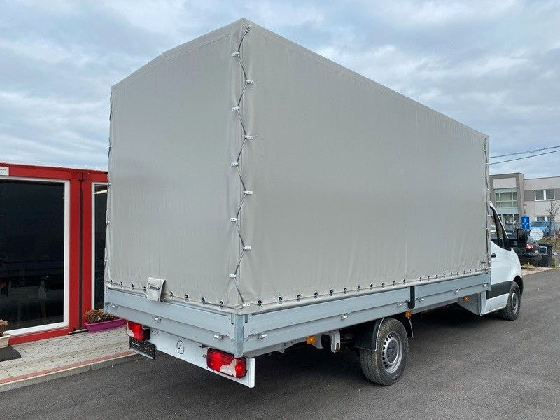 Mercedes-Benz Sprinter 317 PRITSCHE+PLANE - شاحنة مغلقة بستائر جانبية: صورة 1 Mercedes-Benz Sprinter 317 PRITSCHE+PLANE - شاحنة مغلقة بستائر جانبية: صورة 1