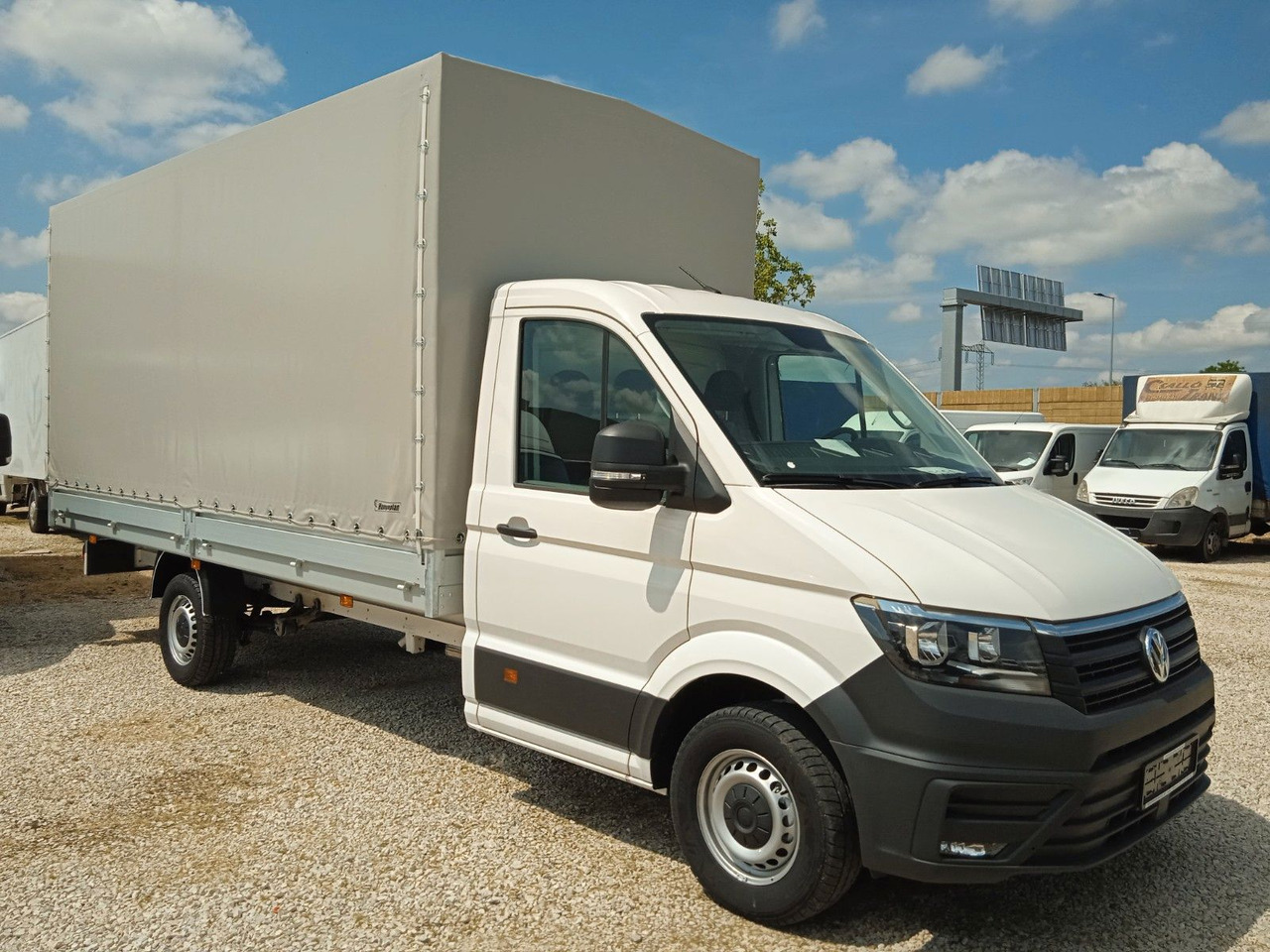 Volkswagen Crafter L4 Pritsche und Plane 5m SOFORT - شاحنة مغلقة بستائر جانبية: صورة 2 Volkswagen Crafter L4 Pritsche und Plane 5m SOFORT - شاحنة مغلقة بستائر جانبية: صورة 2