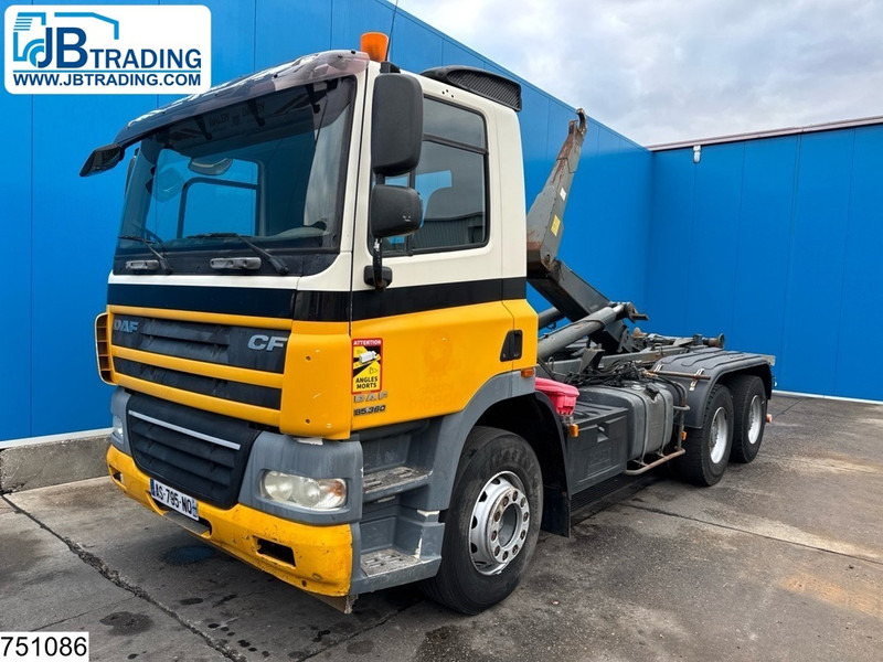 DAF CF 85 360 6x4, EURO 4, Dalby, Leaf suspension - شاحنة برافعة خطافية: صورة 1 DAF CF 85 360 6x4, EURO 4, Dalby, Leaf suspension - شاحنة برافعة خطافية: صورة 1