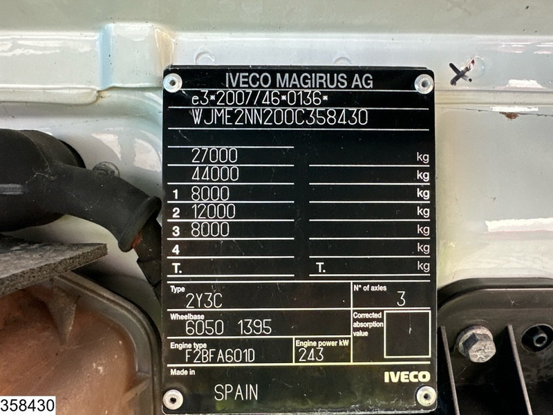 تأجير Iveco Stralis 330 CNG 6x2, EURO 6, Retarder, CNG Iveco Stralis 330 CNG 6x2, EURO 6, Retarder, CNG: صورة 14 تأجير Iveco Stralis 330 CNG 6x2, EURO 6, Retarder, CNG Iveco Stralis 330 CNG 6x2, EURO 6, Retarder, CNG: صورة 14