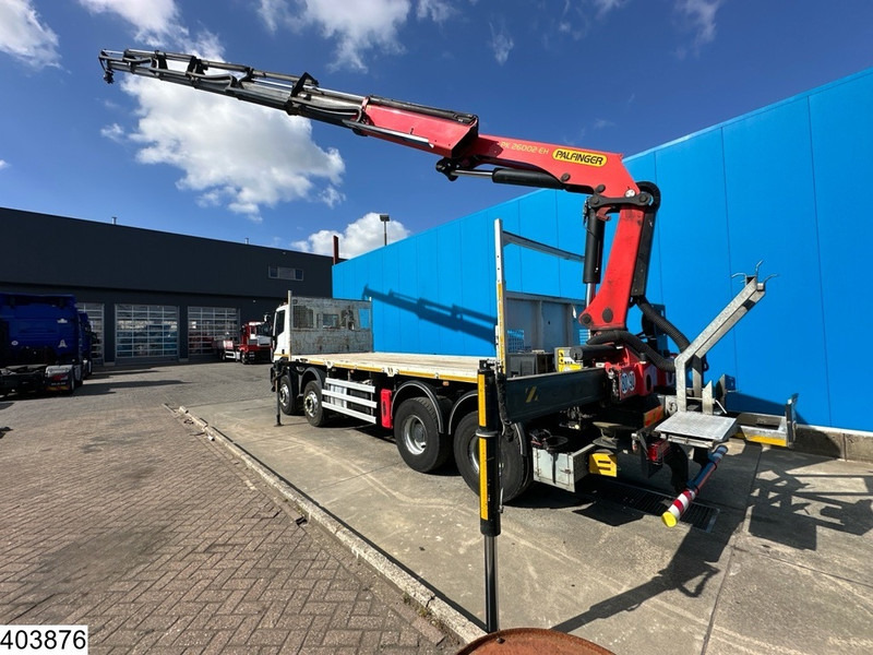 Iveco Stralis 360 8x4, EURO 6, Palfinger, Remote, Steel suspenion - شاحنات مسطحة, شاحنة كرين: صورة 4 Iveco Stralis 360 8x4, EURO 6, Palfinger, Remote, Steel suspenion - شاحنات مسطحة, شاحنة كرين: صورة 4