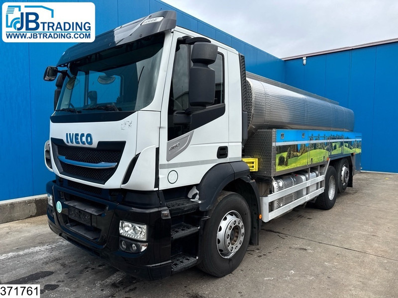 Iveco Stralis 460 6x2, EURO 6, 15,900 litres, Milk, Retarder, Lenk - شاحنة صهريج: صورة 1 Iveco Stralis 460 6x2, EURO 6, 15,900 litres, Milk, Retarder, Lenk - شاحنة صهريج: صورة 1