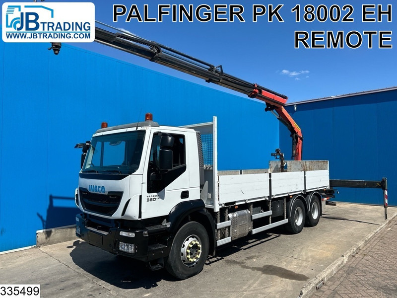 Iveco Trakker 360 6X4, EURO 6, Steel suspension, Palfinger - شاحنات مسطحة, شاحنة كرين: صورة 1 Iveco Trakker 360 6X4, EURO 6, Steel suspension, Palfinger - شاحنات مسطحة, شاحنة كرين: صورة 1