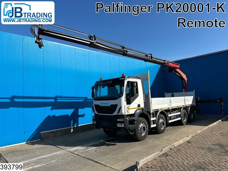 Iveco Trakker 410 8x4, EURO 6, Palfinger, Remote, Retarder - شاحنات مسطحة, شاحنة كرين: صورة 1 Iveco Trakker 410 8x4, EURO 6, Palfinger, Remote, Retarder - شاحنات مسطحة, شاحنة كرين: صورة 1
