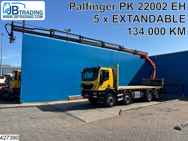 Iveco X-Way 480 8X4, EURO 6D, Retarder, Palfinger - شاحنات مسطحة, شاحنة كرين: صورة 1 Iveco X-Way 480 8X4, EURO 6D, Retarder, Palfinger - شاحنات مسطحة, شاحنة كرين: صورة 1