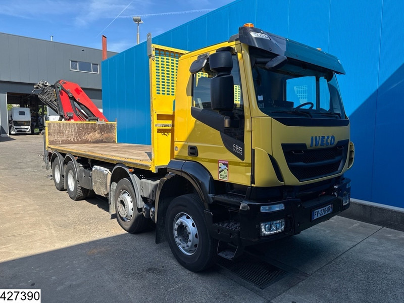 Iveco X-Way 480 8X4, EURO 6D, Retarder, Palfinger - شاحنات مسطحة, شاحنة كرين: صورة 3 Iveco X-Way 480 8X4, EURO 6D, Retarder, Palfinger - شاحنات مسطحة, شاحنة كرين: صورة 3