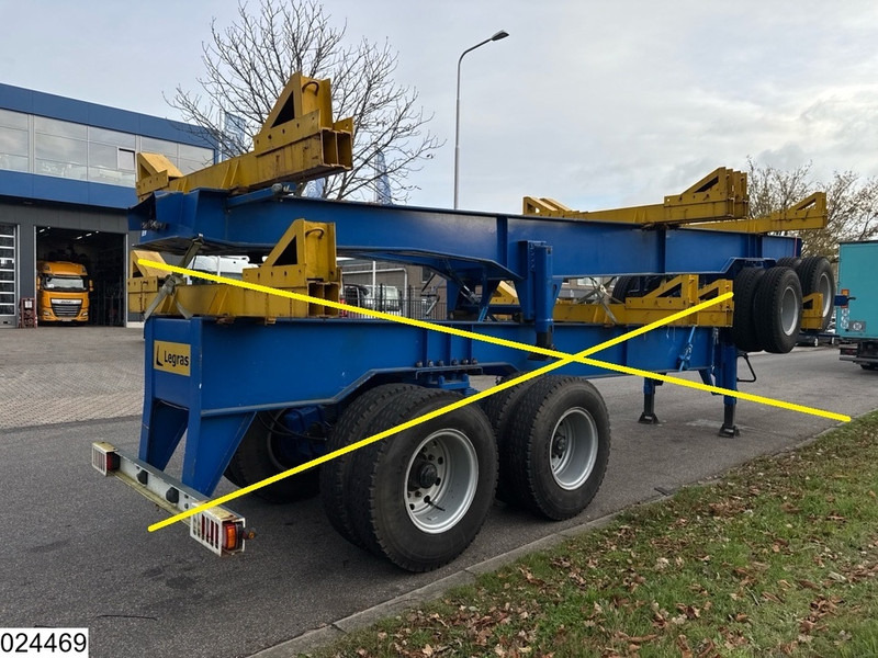 Legras Openlaadbak Wood transport, Steel suspension - نصف مقطورة اخشاب: صورة 2 Legras Openlaadbak Wood transport, Steel suspension - نصف مقطورة اخشاب: صورة 2
