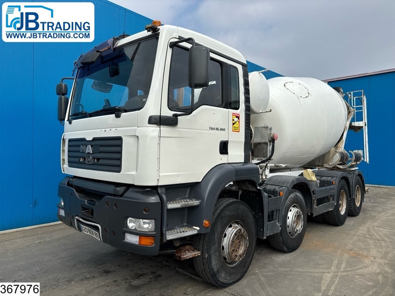 MAN TGA 32 360 8X4, Manual, Steel suspension, Stetter 9m3 - شاحنة خلاطة خرسانة: صورة 1 MAN TGA 32 360 8X4, Manual, Steel suspension, Stetter 9m3 - شاحنة خلاطة خرسانة: صورة 1