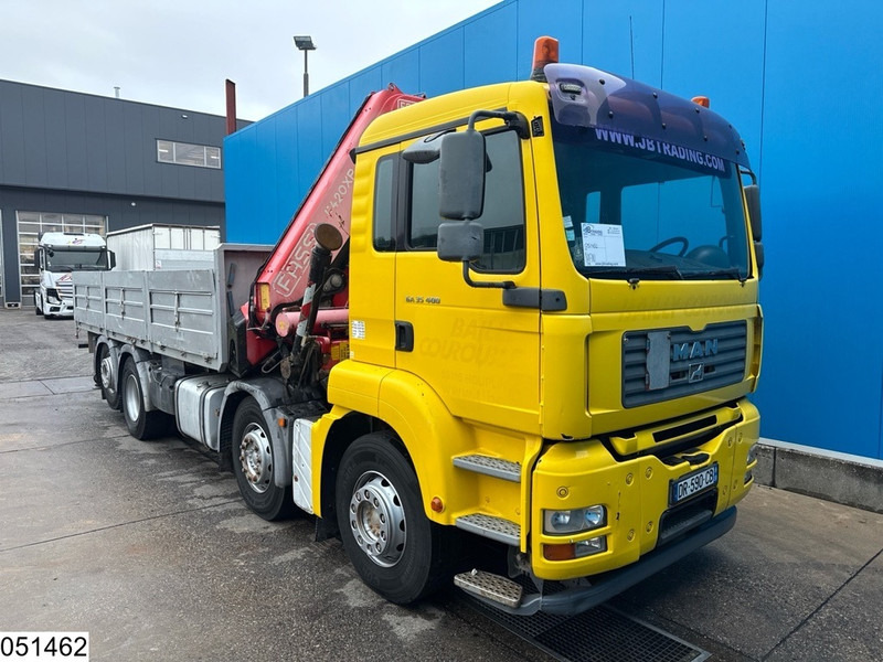 MAN TGA 35 400 8x2, Handgeschakeld, Fassi, Remote - شاحنات مسطحة, شاحنة كرين: صورة 3 MAN TGA 35 400 8x2, Handgeschakeld, Fassi, Remote - شاحنات مسطحة, شاحنة كرين: صورة 3