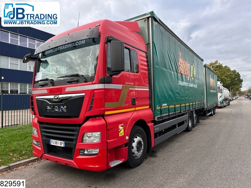 MAN TGX 26 460 6x2, EURO 6, Combi, Retarder, Lifitng roof - شاحنة ذات ستائر جانبية: صورة 1 MAN TGX 26 460 6x2, EURO 6, Combi, Retarder, Lifitng roof - شاحنة ذات ستائر جانبية: صورة 1