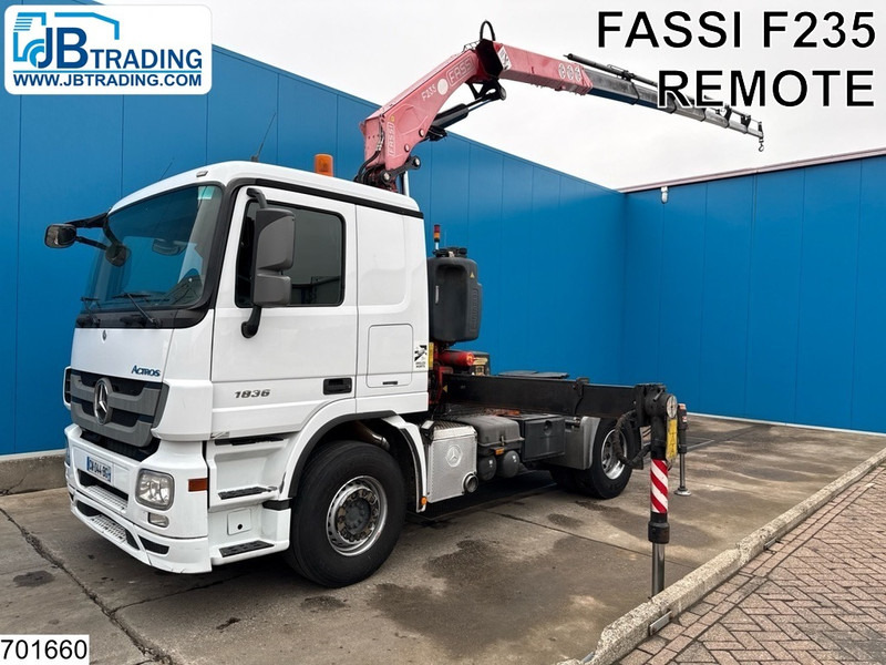 Mercedes-Benz Actros 1836 EURO 5, Fassi, Remote - رأس تريلا: صورة 1 Mercedes-Benz Actros 1836 EURO 5, Fassi, Remote - رأس تريلا: صورة 1