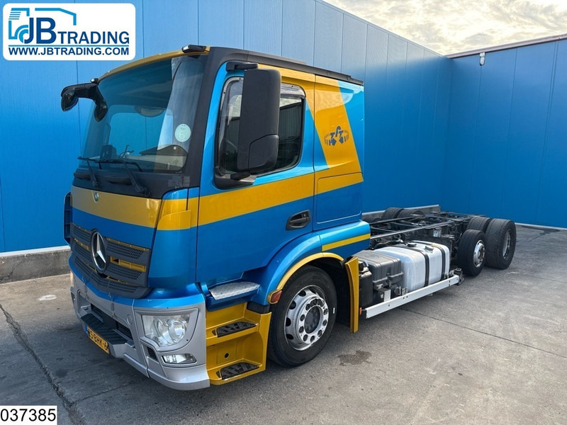 Mercedes-Benz Actros 2443 6x2, EURO 6, PTO, Standairco - شاحنة بهيكل معدني للمقصورة: صورة 1 Mercedes-Benz Actros 2443 6x2, EURO 6, PTO, Standairco - شاحنة بهيكل معدني للمقصورة: صورة 1