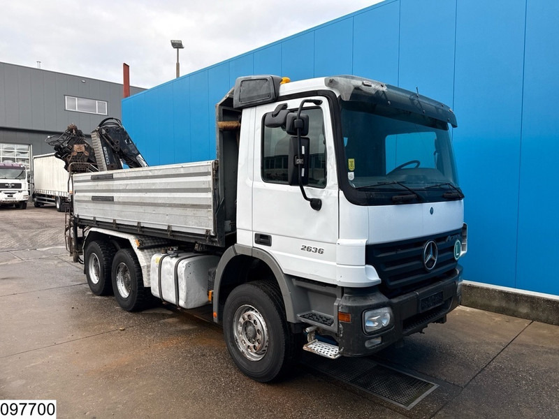 Mercedes-Benz Actros 2636 6x4, EURO 3, HIAB, Telligent 16 - شاحنة قلاب, شاحنة كرين: صورة 5 Mercedes-Benz Actros 2636 6x4, EURO 3, HIAB, Telligent 16 - شاحنة قلاب, شاحنة كرين: صورة 5