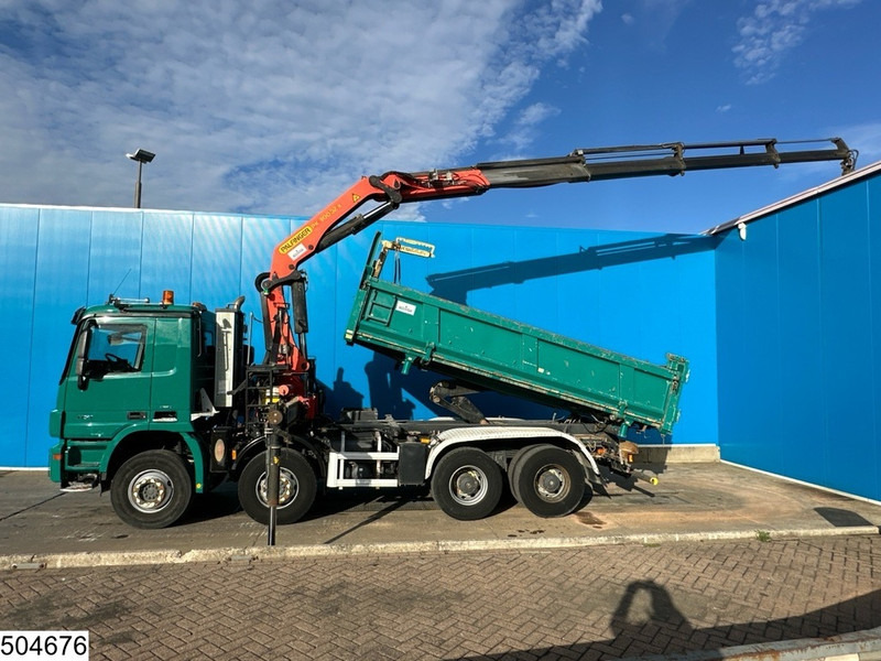 Mercedes-Benz Actros 4151 8x4, EURO 5, V8, Palfinger, Remote - شاحنة قلاب, شاحنة كرين: صورة 3 Mercedes-Benz Actros 4151 8x4, EURO 5, V8, Palfinger, Remote - شاحنة قلاب, شاحنة كرين: صورة 3