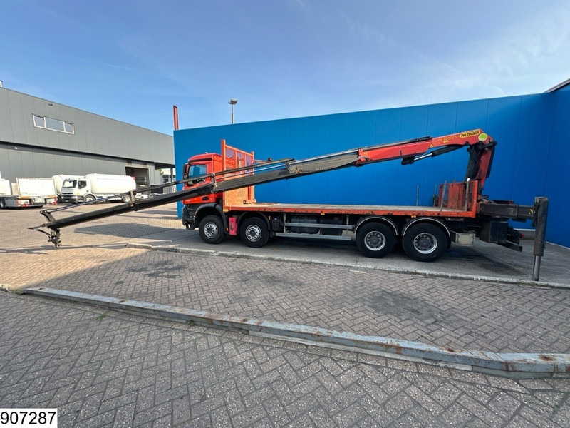 شاحنات مسطحة, شاحنة كرين Mercedes-Benz Arocs 3240 8X4, EURO 6, Steel suspension, Palfinger: صورة 15 شاحنات مسطحة, شاحنة كرين Mercedes-Benz Arocs 3240 8X4, EURO 6, Steel suspension, Palfinger: صورة 15