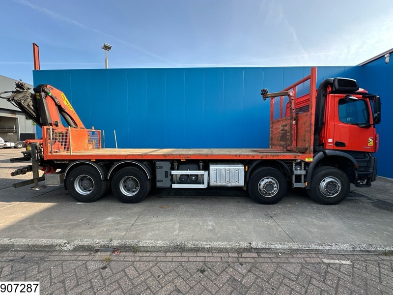 شاحنات مسطحة, شاحنة كرين Mercedes-Benz Arocs 3240 8X4, EURO 6, Steel suspension, Palfinger: صورة 16 شاحنات مسطحة, شاحنة كرين Mercedes-Benz Arocs 3240 8X4, EURO 6, Steel suspension, Palfinger: صورة 16