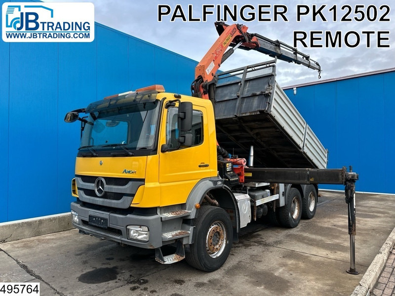 Mercedes-Benz Axor 2629 EURO 5, Palfinger, Remote, Steel - شاحنة قلاب, شاحنة كرين: صورة 1 Mercedes-Benz Axor 2629 EURO 5, Palfinger, Remote, Steel - شاحنة قلاب, شاحنة كرين: صورة 1