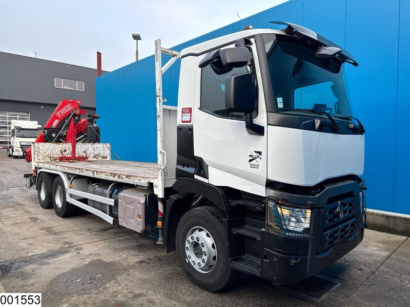 Renault C 380 6x4, EURO 6, Fassi, Steel suspension, Remote - شاحنات مسطحة, شاحنة كرين: صورة 3 Renault C 380 6x4, EURO 6, Fassi, Steel suspension, Remote - شاحنات مسطحة, شاحنة كرين: صورة 3