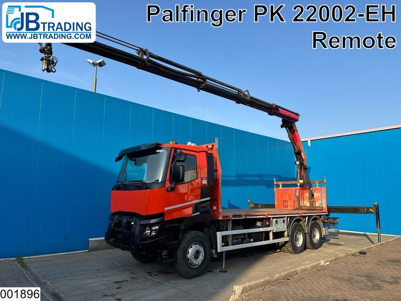 Renault C 430 6x4, EURO 6, Retarder, Palfinger,Remote - شاحنات مسطحة, شاحنة كرين: صورة 1 Renault C 430 6x4, EURO 6, Retarder, Palfinger,Remote - شاحنات مسطحة, شاحنة كرين: صورة 1