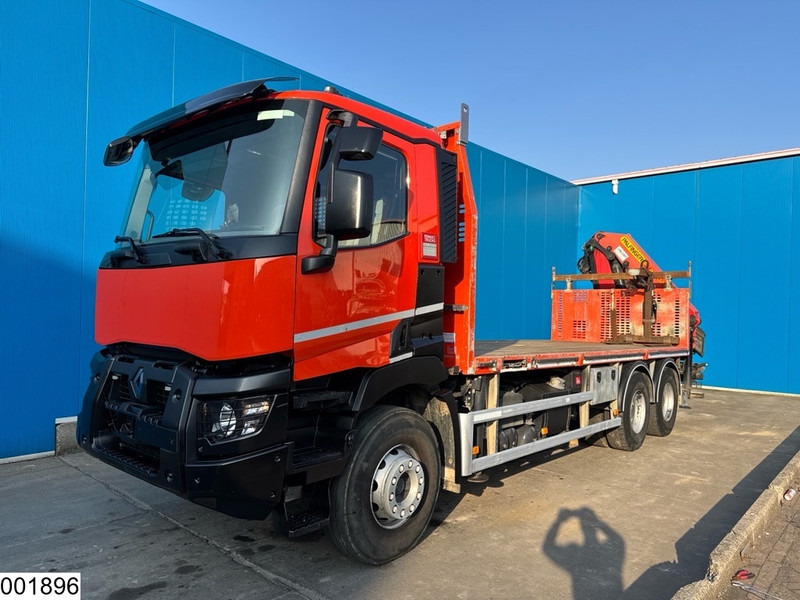Renault C 430 6x4, EURO 6, Retarder, Palfinger,Remote - شاحنات مسطحة, شاحنة كرين: صورة 4 Renault C 430 6x4, EURO 6, Retarder, Palfinger,Remote - شاحنات مسطحة, شاحنة كرين: صورة 4