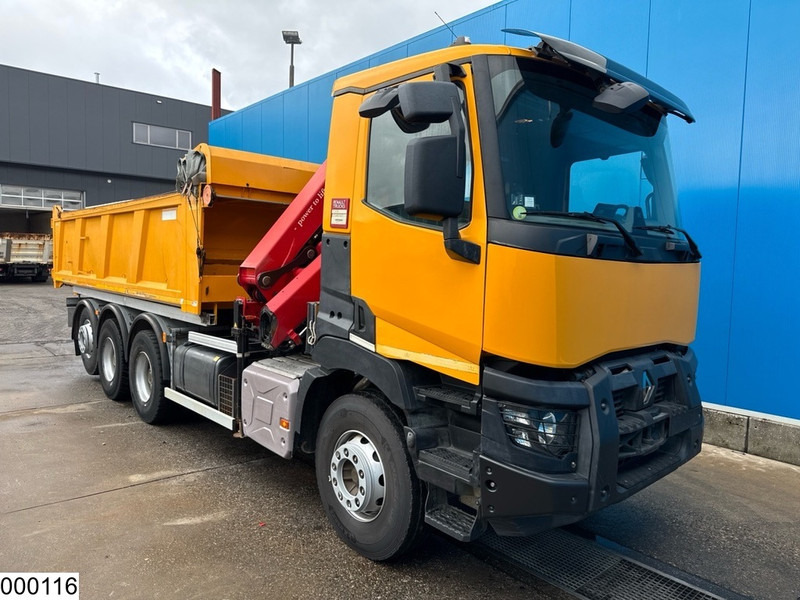 Renault C 430 8x4, EURO 6, HMF, Garnier - شاحنة قلاب, شاحنة كرين: صورة 3 Renault C 430 8x4, EURO 6, HMF, Garnier - شاحنة قلاب, شاحنة كرين: صورة 3
