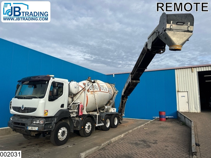 Renault Kerax 410 Dxi 8x4, EURO 4, 9m3, Steel suspension, Remote - شاحنة خلاطة خرسانة: صورة 1 Renault Kerax 410 Dxi 8x4, EURO 4, 9m3, Steel suspension, Remote - شاحنة خلاطة خرسانة: صورة 1
