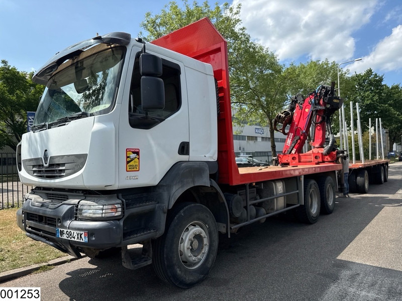 Renault Kerax 450 Dxi 6x4, Manual, Steel, Palfinger, Combi - شاحنة قطع الأشجار, شاحنة كرين: صورة 2 Renault Kerax 450 Dxi 6x4, Manual, Steel, Palfinger, Combi - شاحنة قطع الأشجار, شاحنة كرين: صورة 2