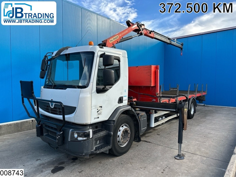 Renault Premium 310 Dxi EURO 5, Palfinger, Manual transmission - شاحنات مسطحة, شاحنة كرين: صورة 1 Renault Premium 310 Dxi EURO 5, Palfinger, Manual transmission - شاحنات مسطحة, شاحنة كرين: صورة 1