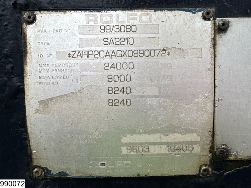 Rolfo Autotransport SA2210, Hydraulics, Pump - نصف مقطورة نقل سيارات: صورة 4 Rolfo Autotransport SA2210, Hydraulics, Pump - نصف مقطورة نقل سيارات: صورة 4