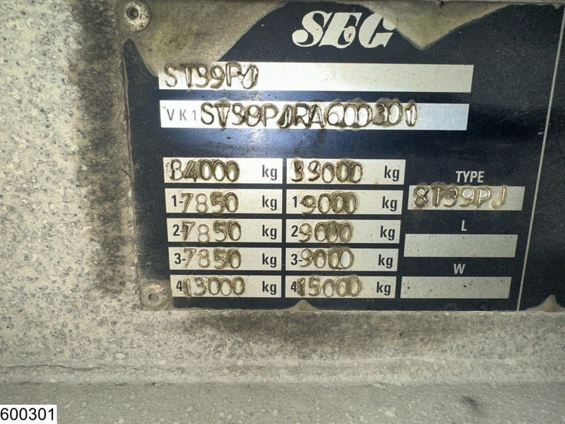 Samro gesloten bak - نصف مقطورة بصندوق مغلق: صورة 4 Samro gesloten bak - نصف مقطورة بصندوق مغلق: صورة 4