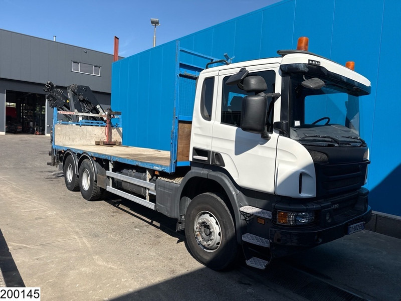 Scania P 410 6x4, EURO 6, Retarder, HIAB, Remote - شاحنات مسطحة, شاحنة كرين: صورة 4 Scania P 410 6x4, EURO 6, Retarder, HIAB, Remote - شاحنات مسطحة, شاحنة كرين: صورة 4