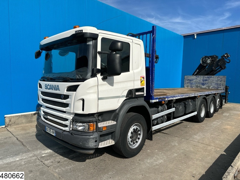 شاحنات مسطحة, شاحنة كرين Scania P 410 8x4, EURO 6, HIAB, Remote, Steeringaxle: صورة 18 شاحنات مسطحة, شاحنة كرين Scania P 410 8x4, EURO 6, HIAB, Remote, Steeringaxle: صورة 18