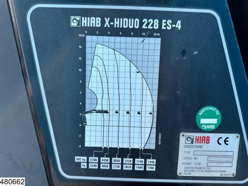 شاحنات مسطحة, شاحنة كرين Scania P 410 8x4, EURO 6, HIAB, Remote, Steeringaxle: صورة 11 شاحنات مسطحة, شاحنة كرين Scania P 410 8x4, EURO 6, HIAB, Remote, Steeringaxle: صورة 11