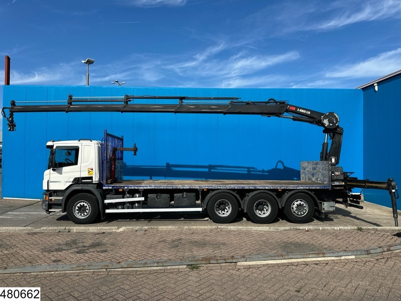 شاحنات مسطحة, شاحنة كرين Scania P 410 8x4, EURO 6, HIAB, Remote, Steeringaxle: صورة 10 شاحنات مسطحة, شاحنة كرين Scania P 410 8x4, EURO 6, HIAB, Remote, Steeringaxle: صورة 10