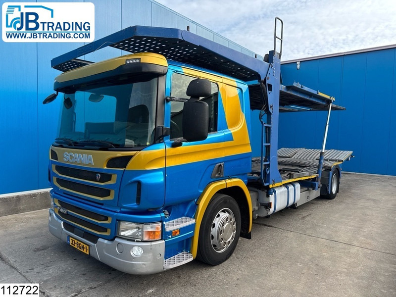 Scania P 410 EURO 6, Rolfo, Winch, Hydraulics - شاحنة نقل سيارات شاحنة: صورة 1 Scania P 410 EURO 6, Rolfo, Winch, Hydraulics - شاحنة نقل سيارات شاحنة: صورة 1