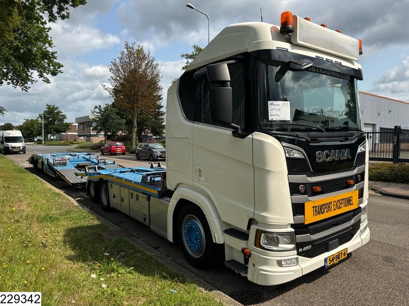 Scania R 450 6x2, EURO 6, Retarder, Standairco, Trucktransport - شاحنة نقل سيارات شاحنة: صورة 3 Scania R 450 6x2, EURO 6, Retarder, Standairco, Trucktransport - شاحنة نقل سيارات شاحنة: صورة 3