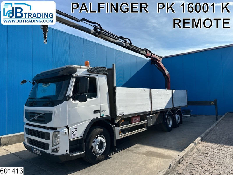 Volvo FM 370 6X2, EURO 5, Palfinger, Remote - شاحنات مسطحة, شاحنة كرين: صورة 1 Volvo FM 370 6X2, EURO 5, Palfinger, Remote - شاحنات مسطحة, شاحنة كرين: صورة 1