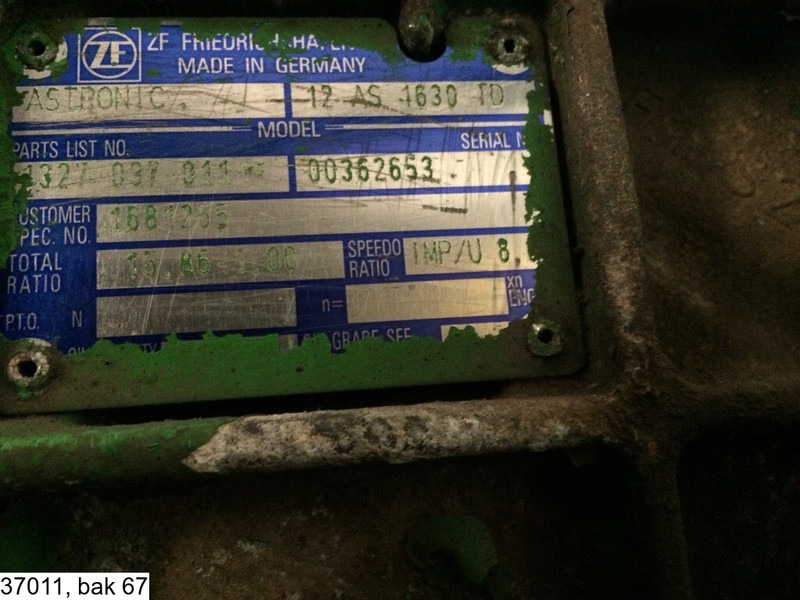 ZF 12 AS 4630 TD, Astronic, Automatic - صندوق التروس: صورة 2 ZF 12 AS 4630 TD, Astronic, Automatic - صندوق التروس: صورة 2