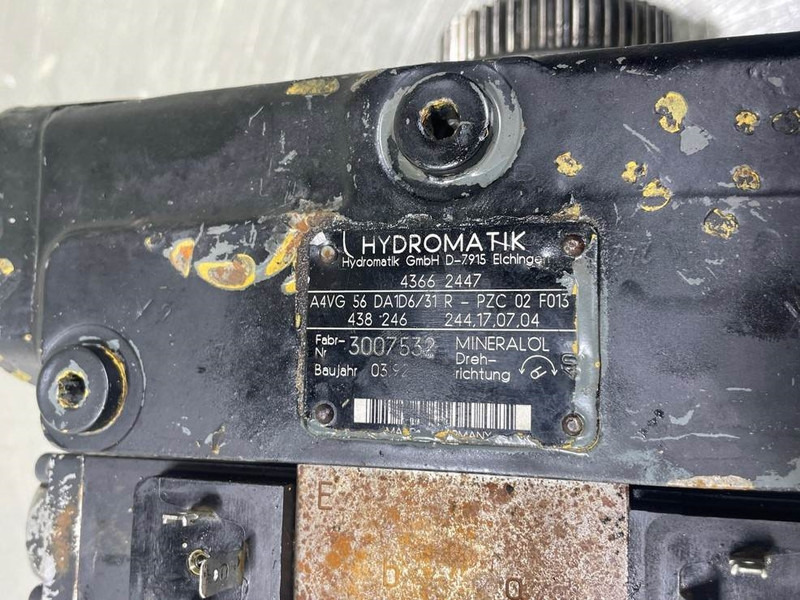 أجهزة هيدروليكية - آلات الإنشاء Ahlmann AZ6-Hydromatik A4VG56DA1D6/31R-Drive pump/Rijpomp: صورة 6