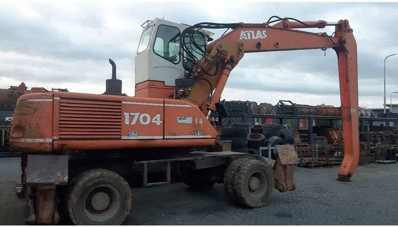 Atlas 1704 MI (For parts) - آلة التعامل مع النفايات: صورة 1 Atlas 1704 MI (For parts) - آلة التعامل مع النفايات: صورة 1