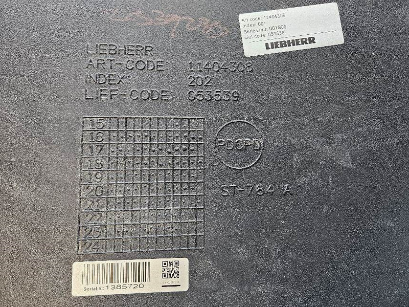 Liebherr LH40M-11404309-Hood/Haube/Kap contragewicht - إطار هيكلي/ إطار معدني - آلات الإنشاء: صورة 5 Liebherr LH40M-11404309-Hood/Haube/Kap contragewicht - إطار هيكلي/ إطار معدني - آلات الإنشاء: صورة 5