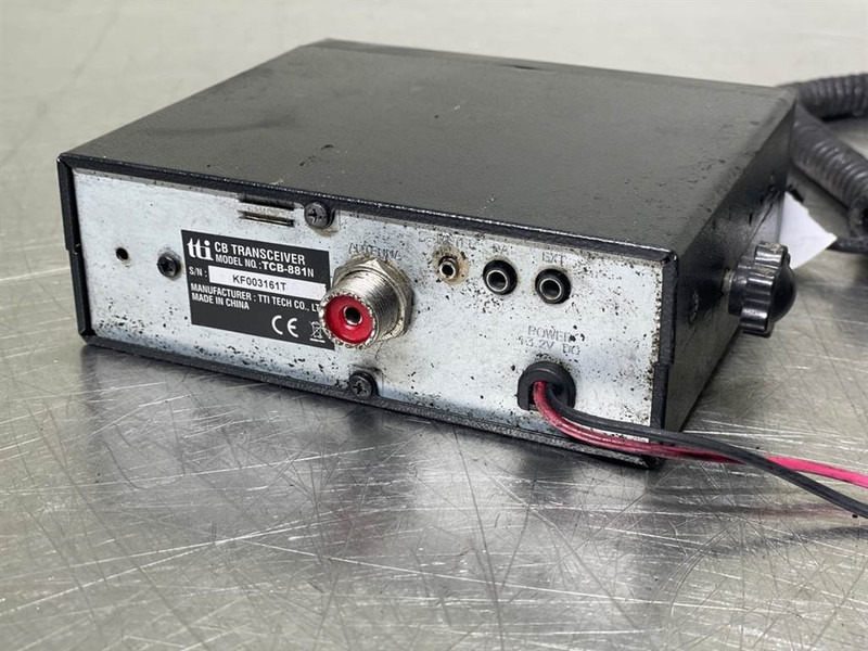 Mecalac 12MTX-TTI TCB-881N-Transceiver/Zendbak - النظام الكهربائي - آلات الإنشاء: صورة 5 Mecalac 12MTX-TTI TCB-881N-Transceiver/Zendbak - النظام الكهربائي - آلات الإنشاء: صورة 5