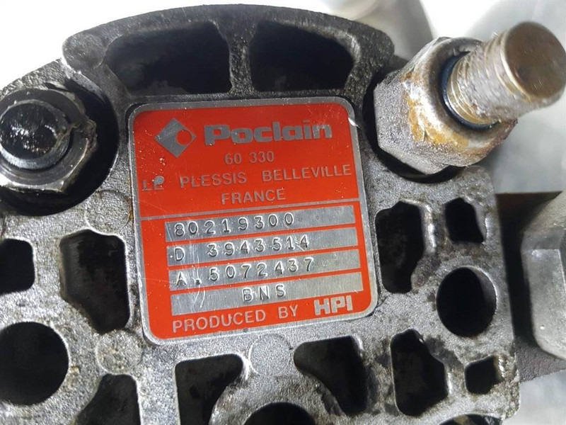 Poclain Hydraulics 80219300-Load sensing pump - أجهزة هيدروليكية: صورة 4 Poclain Hydraulics 80219300-Load sensing pump - أجهزة هيدروليكية: صورة 4