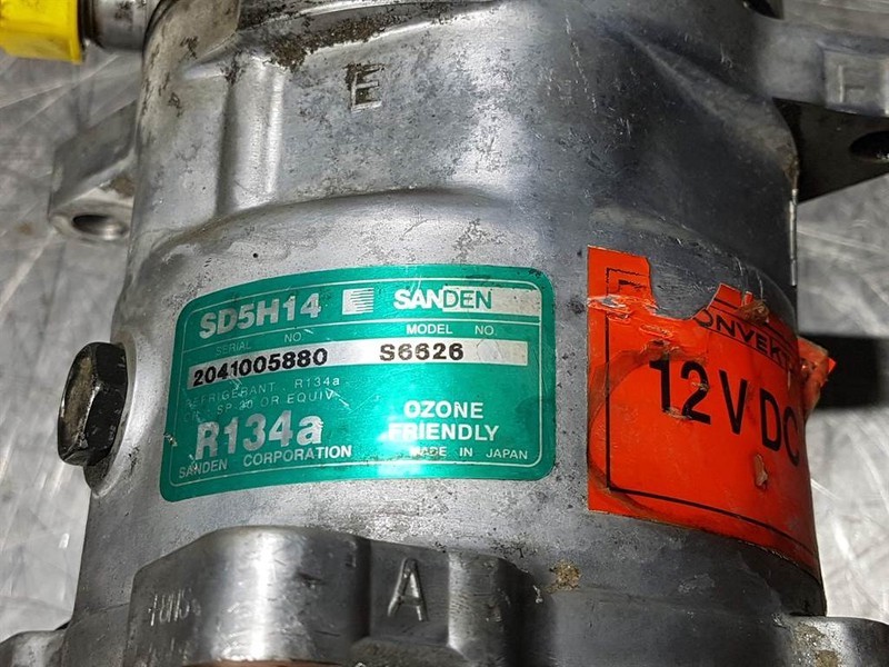 SANDEN SD5H14-S6626-Compressor/Kompressor/Aircopom - ضاغط المكيف - آلات الإنشاء: صورة 4 SANDEN SD5H14-S6626-Compressor/Kompressor/Aircopom - ضاغط المكيف - آلات الإنشاء: صورة 4
