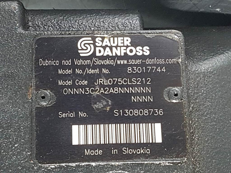 Sauer Danfoss JRL075CLS2120NNN3C2A2A8NNNNNNNNNN - أجهزة هيدروليكية - آلات الإنشاء: صورة 3 Sauer Danfoss JRL075CLS2120NNN3C2A2A8NNNNNNNNNN - أجهزة هيدروليكية - آلات الإنشاء: صورة 3