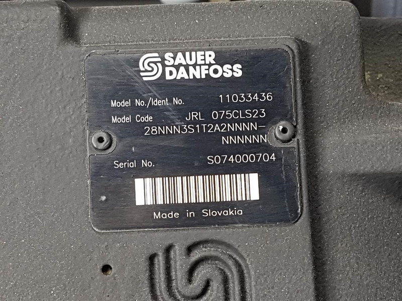 Vögele 11033436-Sauer Danfoss JRL075CLS2328-Pump - أجهزة هيدروليكية: صورة 3 Vögele 11033436-Sauer Danfoss JRL075CLS2328-Pump - أجهزة هيدروليكية: صورة 3