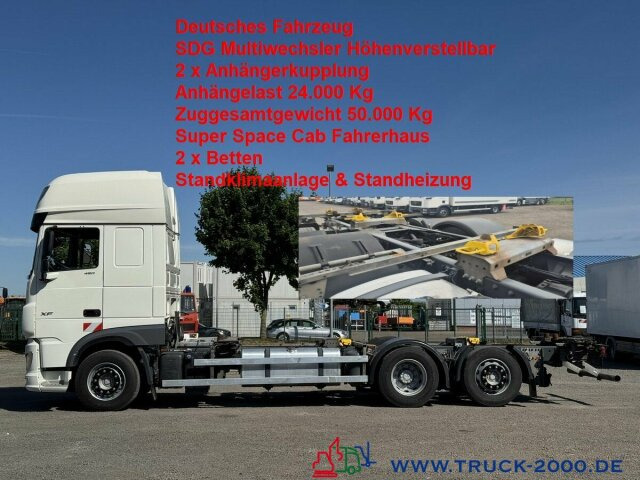 DAF 480 SSC BDF SDG Multiwechsler 2Betten Standklima - ناقلة حاويات/ شاحنة حاويات: صورة 1 DAF 480 SSC BDF SDG Multiwechsler 2Betten Standklima - ناقلة حاويات/ شاحنة حاويات: صورة 1